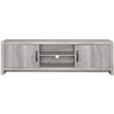 Marvelous driftwood tv console, Gray