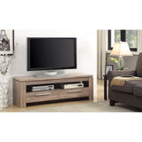 Exclusive weathered brown tv console