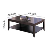 Benzara Amazingly Designed 3 Piece occasional table set, Brown BM156359 BROWN SOLIDWOOD BM156359