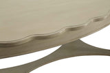 Benzara Conventional Coffee Table, Antique White BM156814 Antique White MDF Solid Wood Leg BM156814