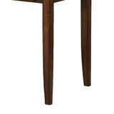 Benzara Transitional 2 Piece Wooden Desk Set, Brown BM159085 Brown Wood BM159085