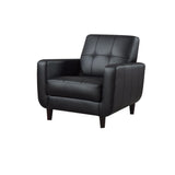 High-toned Accent Chair, Black