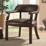 Office Side Chair, Brown