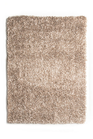 Benzara Contemporary Style Area Rug In Polyester With cotton Backing, Beige BM181119 Beige Cotton & Polyester BM181119