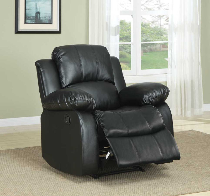 100% Hand Cut Top Grain Leather Recliner Made In USA Texas