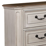 Benzara Transitional Wooden Nightstand with 2 Drawers and Bracket Legs, White BM203252 White Solid Wood and Wood Veneer BM203252