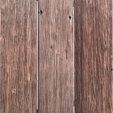 Benzara Textured and Bark Designed Wooden 3 Panel Room Divider , Natural Brown BM205776 Brown Wood and Metal BM205776