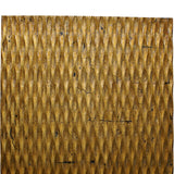 Benzara Modern Style Wooden Wall Decor with Patterned Carving, Large, Gold BM205908 Gold Wood BM205908