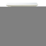 Benzara 3 Drawer Wooden Nightstand with Tapered Legs and Arched Base, White BM206667 White Solid Wood and Metal BM206667