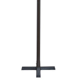 Benzara Metal Decorative Floor Lamp with Triad of Bulbs, Black BM207172 Black Metal BM207172