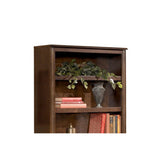 Benzara 75 Inch Transitional Wooden Bookcase with 6 Open Shelves, Brown BM213254 Brown Wood BM213254