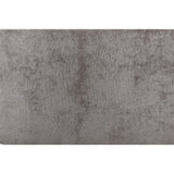 Benzara Round Button Tufted Fabric Upholstered Oversized Accent Ottoman, Gray BM213333 Gray Solid Wood and Fabric BM213333