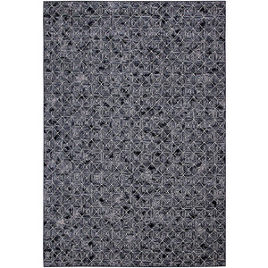 Benzara 90 X 63 Inch Fabric Rug with Diamond Tweed Pattern and Jute Backing, Gray BM214125 Gray Fabric BM214125