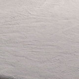 Benzara 7 X 5 Feet Power Loomed Rectangular Rug with Fur Like Texture, Light Gray BM214134 Gray Fabric BM214134