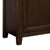 Benzara Transitional Wooden TV Stand with Display and Storage Space, Brown BM217801 Brown Wood BM217801