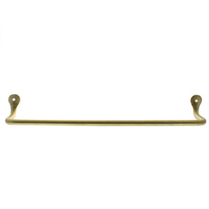 Benzara Metal Wall Bar with Holes, Brass BM218297 Brass Metal BM218297