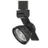 Benzara 12W Integrated LED Metal Track Fixture with Mesh Head, Black BM220786 Black Metal BM220786