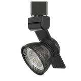 Benzara 12W Integrated LED Metal Track Fixture with Mesh Head, Dark Black BM220788 Black Metal BM220788