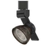 Benzara 12W Integrated LED Metal Track Fixture with Mesh Head, Black and Bronze BM220789 Black, Bronze Metal BM220789