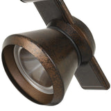 Benzara 12W Integrated LED Metal Track Fixture with Cone Head, Bronze BM220800 Bronze Metal BM220800