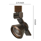 Benzara 12W Integrated LED Metal Track Fixture with Cone Head, Bronze BM220800 Bronze Metal BM220800