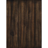 Benzara Wooden Square Mirror with Molded Details and Bevelled Edges, Brown BM222701 Brown Wood BM222701