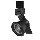 12W Integrated LED Metal Track Fixture with Cone Head, Black