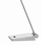 Benzara Adjustable Metal LED Desk Lamp with Rocker Switch, Chrome BM224682 Chrome Metal BM224682