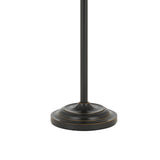 Benzara 100 Watt Metal Body Floor Lamp with Adjustable Height and Head, Black BM225008 Black Metal BM225008