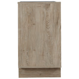 Benzara 6 Drawer Wooden Dresser with Grain Details, Oak Brown BM226218 Brown Engineered Wood and Laminate BM226218