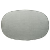 Benzara Fabric Upholstered Oversized Accent Ottoman with Metal Legs, Gray BM226436 Gray Solid Wood, Fabric, Metal BM226436