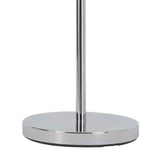 Benzara Contemporary Floor Lamp with Metal and Acrylic Ball Shades, Silver BM226573 Silver Metal and Acrylic BM226573