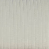 Benzara 3 Piece Fabric King Coverlet Set with Stitched Ribbing Texture, Cream BM227249 Cream Fabric BM227249