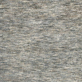 Benzara Rectangular Machine Woven Fabric Rug with 12mm Pile, Medium, Gray BM227516 Gray Fabric BM227516