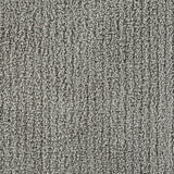 Benzara Rectangular Solid Color Rug with Polyester Shag Pile, Medium, Gray BM227530 Gray Fabric BM227530