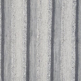 Benzara Rectangular Polypropylene Rug with Fringes and Stripe pattern, Large, Gray BM227533 Gray Fabric BM227533