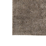 Benzara Machine Tufted Fabric Rug with Shag Design and Soft Piles, Medium, Gray BM227659 Gray Fabric BM227659
