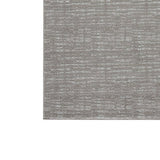 Benzara Machine Woven Fabric Rug with Embossed Cross Hatch Design, Large, Gray BM227660 Gray Fabric BM227660