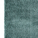 Benzara Power Loomed Polyester Rug with Textured Details, Turquoise Blue BM230031 Blue Fabric BM230031