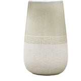 Benzara Speckled Ceramic Base Table Lamp with Drum Shade, Beige BM230969 Beige Ceramic and Fabric BM230969