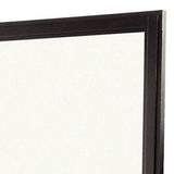 Benzara 38 Transitional Style Square Wooden Frame Mirror, Espresso BM233753 Brown Solid Wood, Veneer BM233753