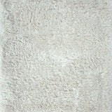 Benzara Rug with Soft Fabric and Jute Backing, White BM252774 White Fabric BM252774