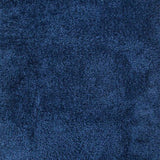 Benzara Rug with Soft Fabric and Jute Backing, Navy Blue BM252775 Blue Fabric BM252775
