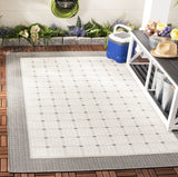 Safavieh Bermuda 801 Flat Weave Polypropylene Indoor/Outdoor-Geometric Rug BMU801F-8SQ