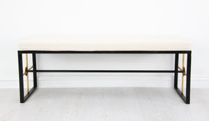 Zeugma BNC30 Black and Gold Long Bench