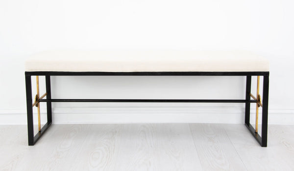 Zeugma BNC30 Black and Gold Long Bench