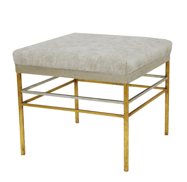 Zeugma BNC32 Silver & Gold Square Bench