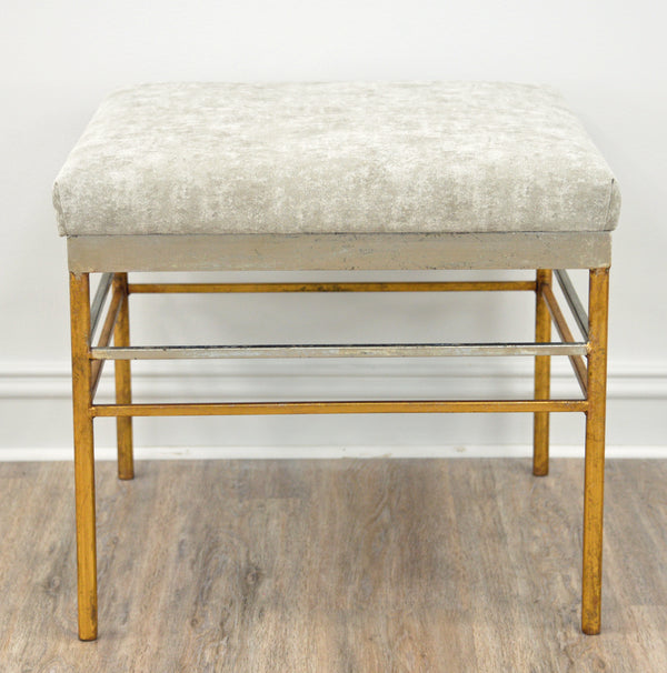 Zeugma BNC32 Silver & Gold Square Bench