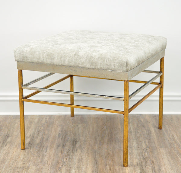 Zeugma BNC32 Silver & Gold Square Bench