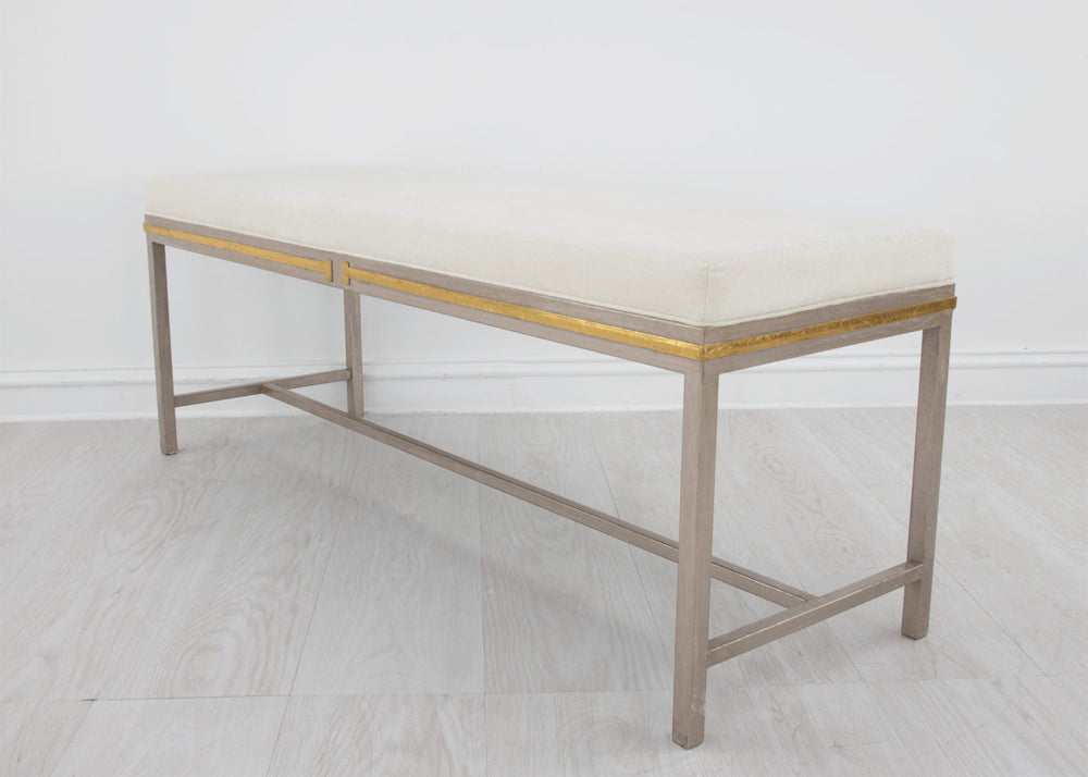 Zeugma BNC40 Champagne & Gold Long Bench